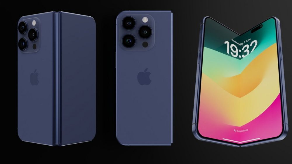 Bocoran iPhone Fold Layar Mulus Tanpa Bekas Tekukan : Layar 7,8 Inci, Chip A20 Pro, Harga Bikin Kaget