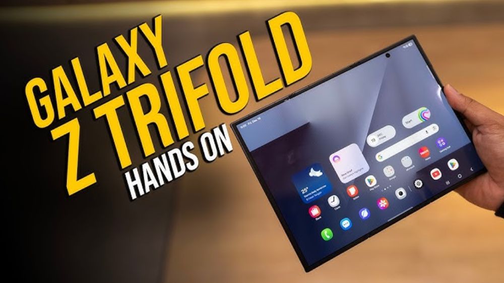 Galaxy Z Trifold Samsung Mengubah Ponsel Lipat Tiga Jadi Layar Tablet Ringkas dan Produktif