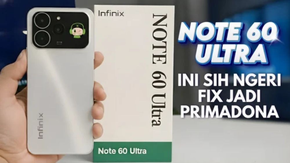 Nyaman Dipakai Seharian, Infinix Note 60 Ultra Andalkan Layar Curved dan Refresh Rate 144 Hz