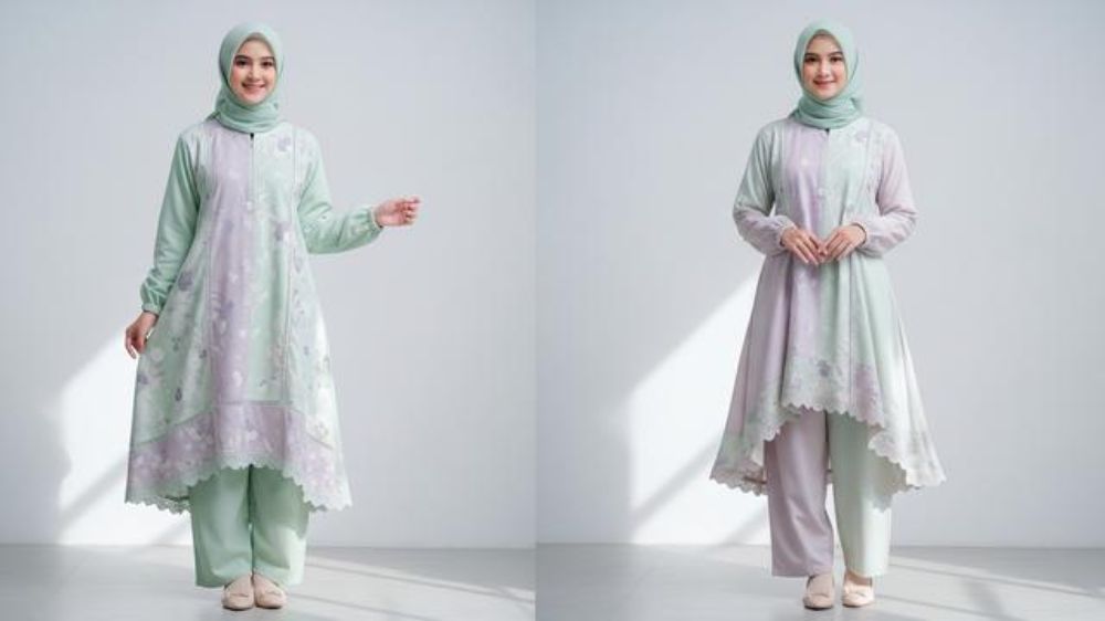 Tren Baju Lebaran 2026 Makin Elegan, Warna Earth Tone, Gamis Longgar, Couple Keluarga Harmonis