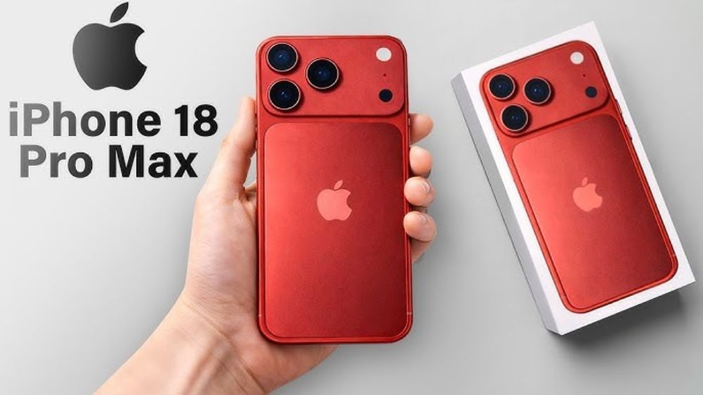 iPhone 18 Pro Max Segera Hadir Warna Merah Gelap Elegan Premium Bikin Penasaran Pecinta Gadget
